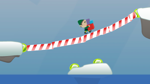 Building Bridges -  a Box2D Christmas Game